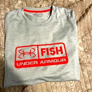 XL Under Armor long sleeve fishing shirt